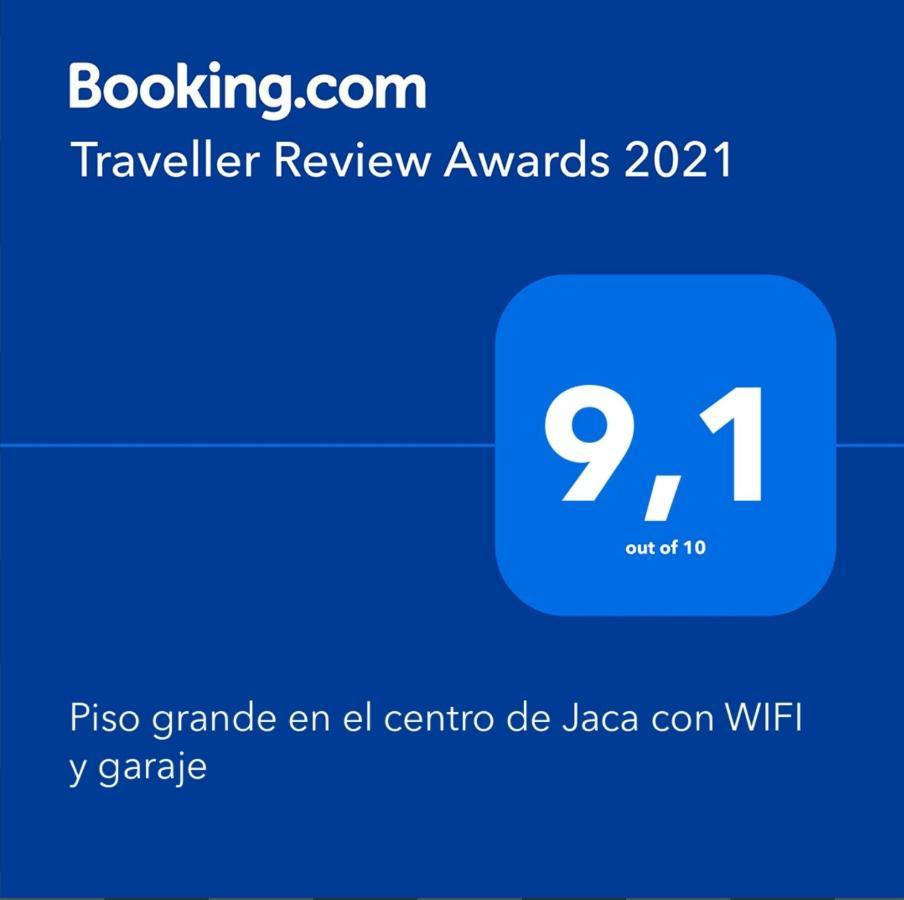 Piso Grande En El Centro De Jaca Con Wifi Y Garaje Apartment Ngoại thất bức ảnh